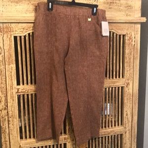Ellen Tracey linen blend pants